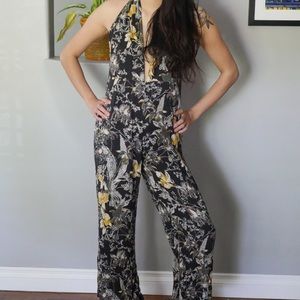 Free People halter summer romper, size 6